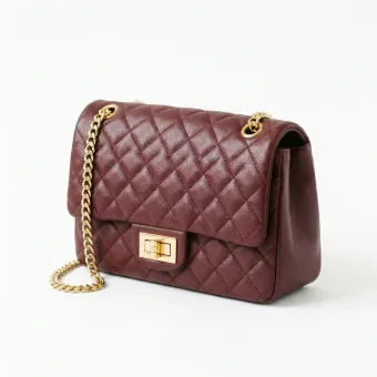 Quilted shoulder bag