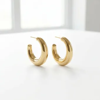 Gold hoops
